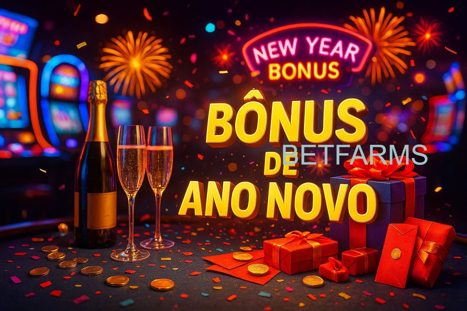 Promoções de Ano Novo no BETFARMS